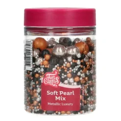 Perlas de azúcar Metallic Luxury 80 g - Funcakes