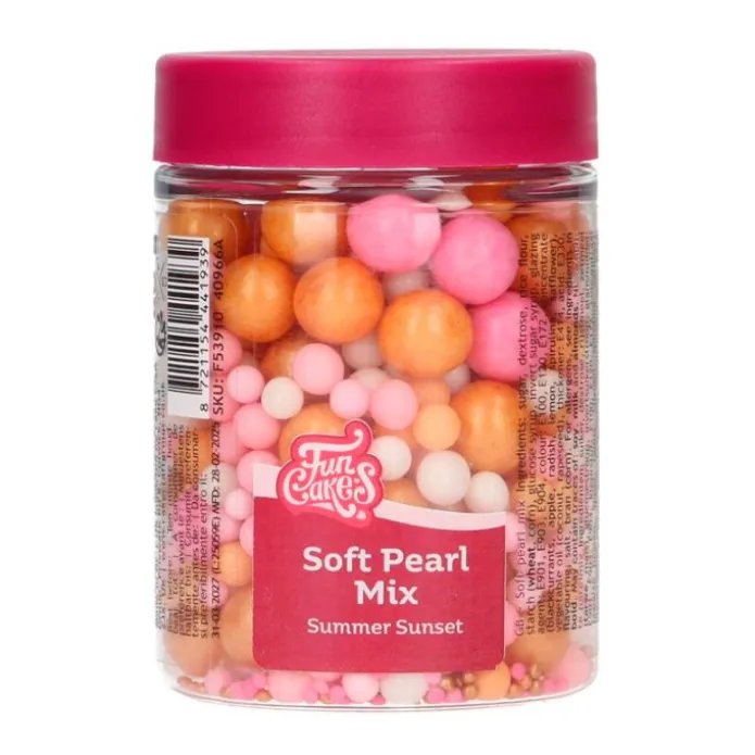 Perlas de azúcar Summer Sunset 80 g - Funcakes