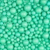 Perlas de azúcar varios tamaños azul celeste 100 g - Sin gluten - Modecor