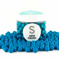 Perlas de chocolate azules Choco Balls Dark Blue 180 g - Super Streusel