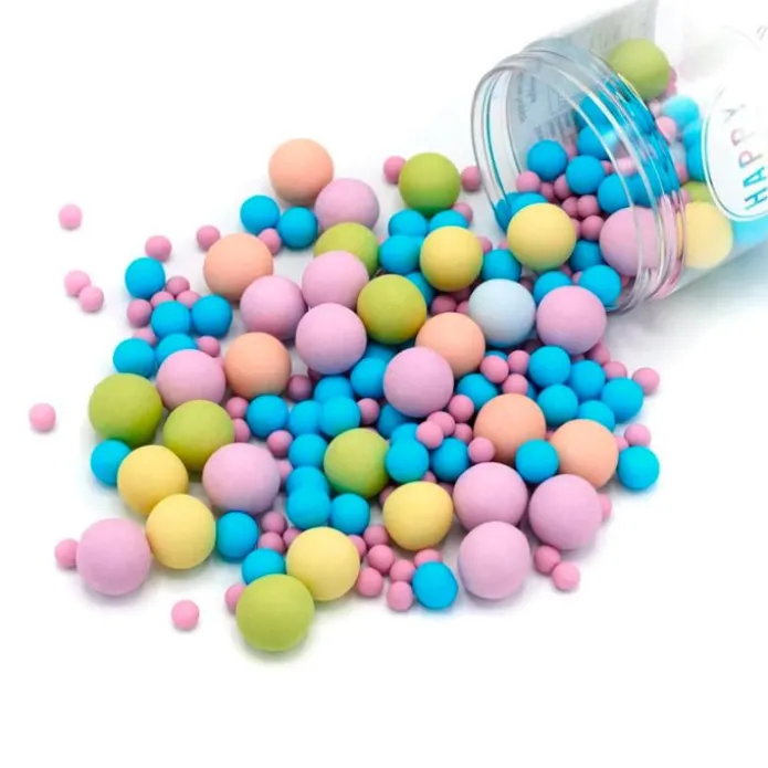 Perlas de chocolate Bubble Gum Choco Crunch XXL 160 g - Happy Sprinkles