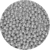 Perlas de chocolate crujiente plata metalizado 60 g - Funcakes