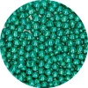 Perlas de chocolate crujiente verde metalizado 60 g - Funcakes