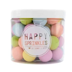 Perlas de chocolate de colores Dull Pastels XXL 120 g - Happy Sprinkles