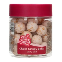 Perlas de chocolate Dusty Gold XXL 130 g - Funcakes