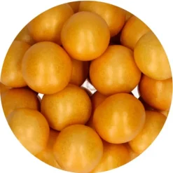 Perlas de chocolate ocre dorado XXL 130 g - Funcakes