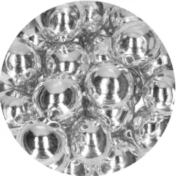 Perlas de chocolate plateadas XXL 130 g - Funcakes