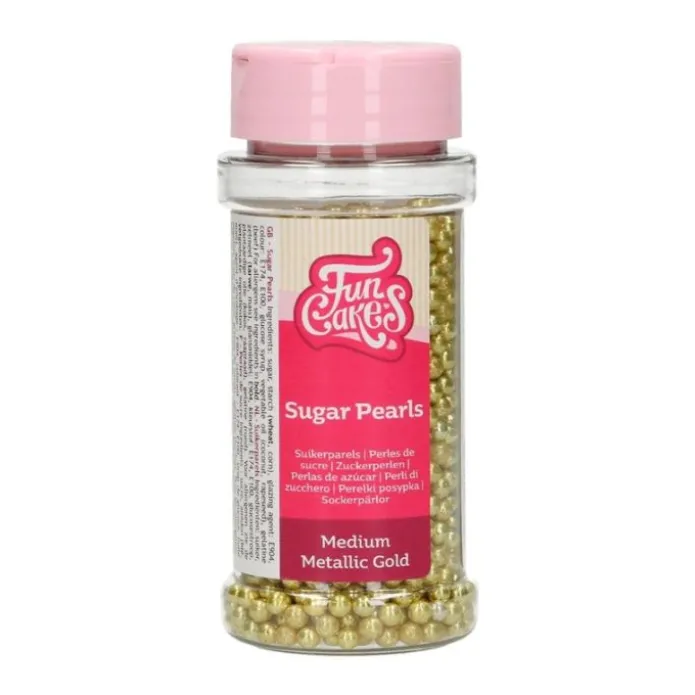 Perlas doradas 80 g - Funcakes