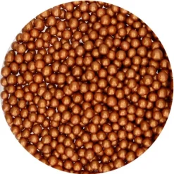 Perlas grandes bronce 60 g - Funcakes
