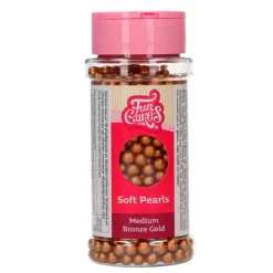 Perlas grandes bronce 60 g - Funcakes