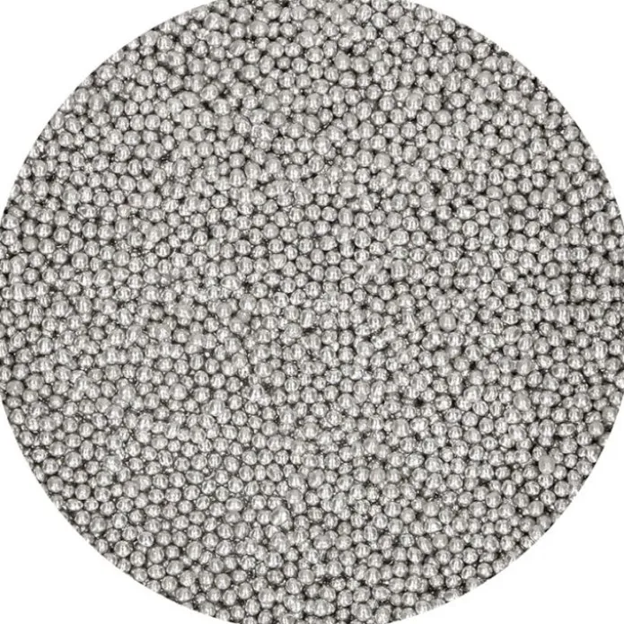 Perlas mini plateadas 80 g - Funcakes