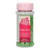 Perlas verdes metalizadas 80 g - Funcakes