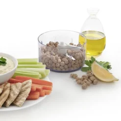 Picadora giratoria de verduras blanca Rotomac - Acero inoxidable - Metaltex