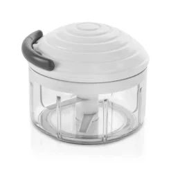 Picadora giratoria de verduras blanca Rotomac - Acero inoxidable - Metaltex
