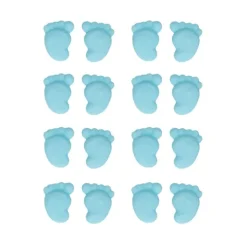 Pies de bebé azules de azúcar (16) - Sin gluten - Funcakes