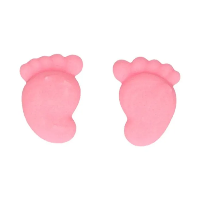 Pies de bebé rosas de azúcar (16) - Sin gluten - Funcakes