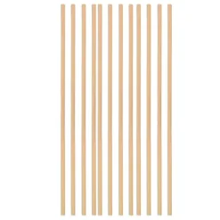Pilares de madera para tartas - palitos para algodón de azúcar (12) - Decora