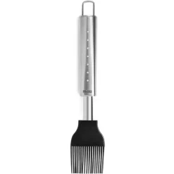 Pincel de silicona con mango de acero inoxidable 20 cm - Ibili