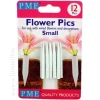 Pinchos portaflores pequeños (12) - PME