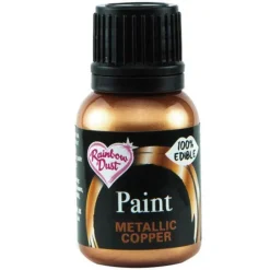 Pintura comestible metalizada cobre - Rainbow Dust