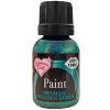 Pintura comestible metalizada verde pavo real - Rainbow Dust
