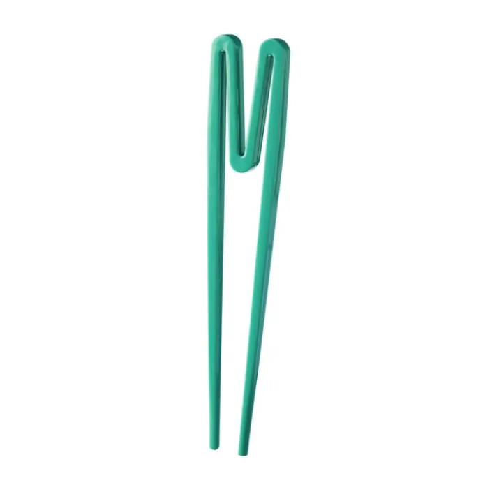 Pinzas verdes con forma de palillos chinos 20 cm - Melamina - Typhoon