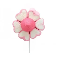 Piruleta de gominolas flor