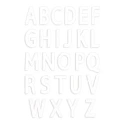 Plantillas de plástico para tartas letras (26) - ScrapCooking