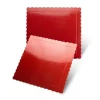 Plato cuadrado ondulado rojo 25 cm - Pastkolor
