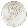 Plato de cerámica estrellas doradas 18 cm - Miss Étoile
