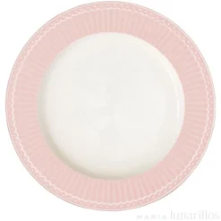 Plato de cerámica para postre Alice Pale Pink 22,5 cm - GreenGate
