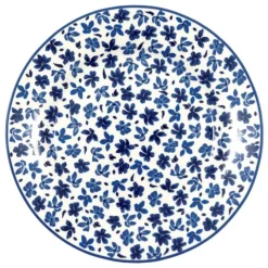 Plato de cerámica para postre Dahla White 20,5 cm - GreenGate