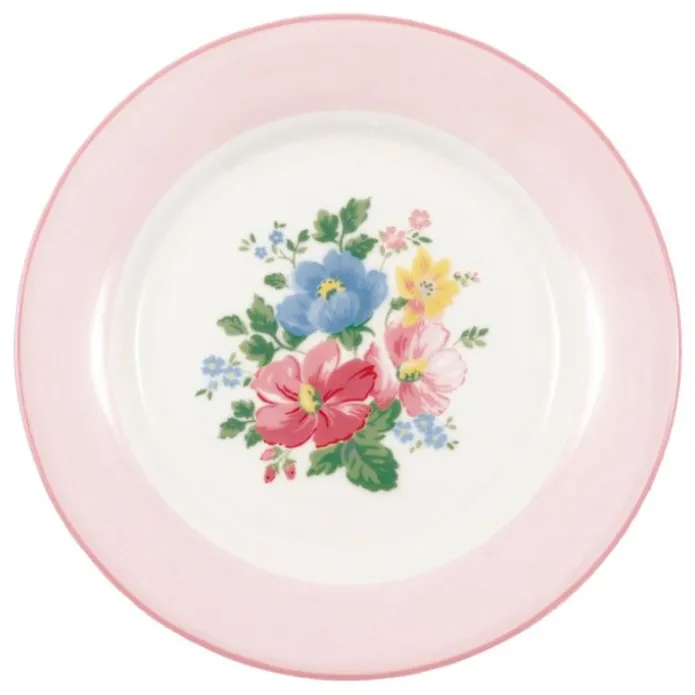 Plato de cerámica para postre Josefina White 20,5 cm - GreenGate