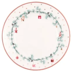 Plato de cerámica para postre Juana White 20,5 cm - GreenGate