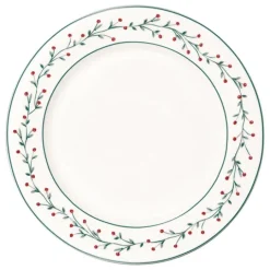 Plato de cerámica para postre Lucie White 20,5 cm - GreenGate