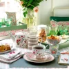 Plato de cerámica para postre Mozy Pale Pink 20 cm - GreenGate