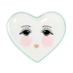 Plato de cerámica pequeño corazón 12 cm - Miss Étoile