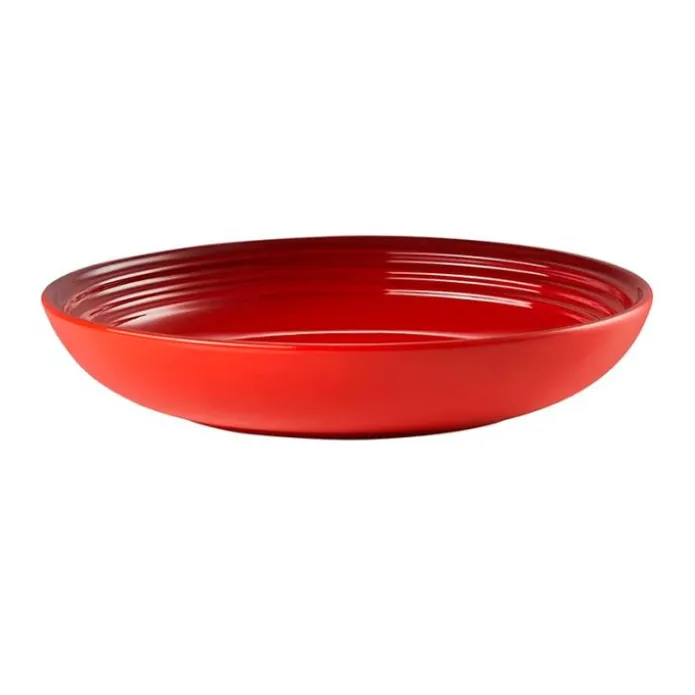 Plato hondo Vancouver cereza 21,5 cm - Cerámica de gres - Le Creuset