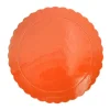 Plato redondo ondulado naranja 25 cm