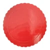 Plato redondo ondulado rojo 30 cm