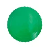 Plato redondo ondulado verde metalizado 20 cm