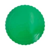 Plato redondo ondulado verde metalizado 25 cm