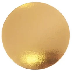 Plato redondo para tarta dorado 34 cm