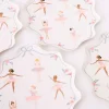 Platos bailarinas 24,5 cm (8) - Meri Meri
