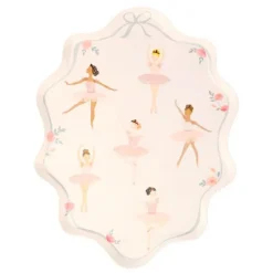 Platos bailarinas 24,5 cm (8) - Meri Meri
