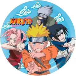Platos de papel Naruto 23 cm (8) - Fiestora