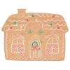 Platos kraft casita de jengibre Navidad 25 x 18 cm (8) - Meri Meri