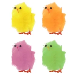 Pollito de color variado 6 cm