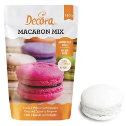 Preparado macarons blanco 250 gr - Decora