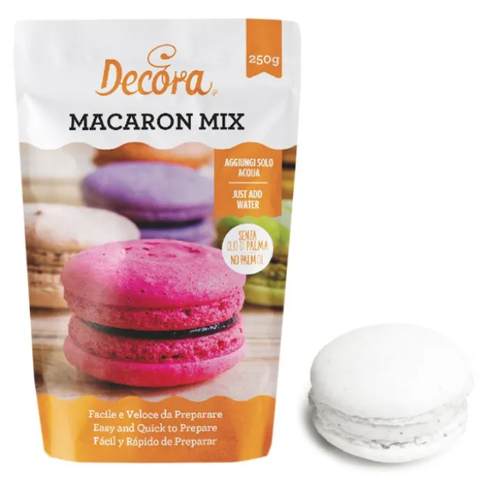 Preparado macarons blanco 250 gr - Decora